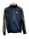 【中古】adidas◆スポーツウェアー/M/BLK/TR30J/トラックスーツ【スポーツ】