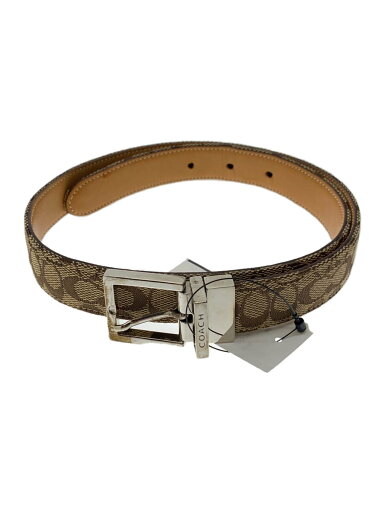 【中古】COACH◆ベルト/--/BEG/総柄/レディース【服飾雑貨他】 【中古】COACH◆ベルト/--/BEG/総柄/レディース【服飾雑貨他】