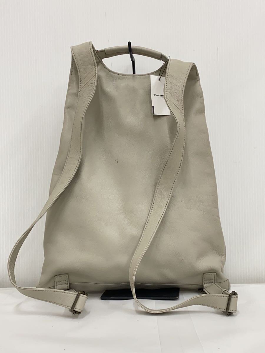 【中古】MOTHERHOUSE◆ミニマトウ/レザーリュック/レザー/GRY//【バッグ】 jumblestore-38748630 2nd STREET 楽天市場店 サンプル画像3
