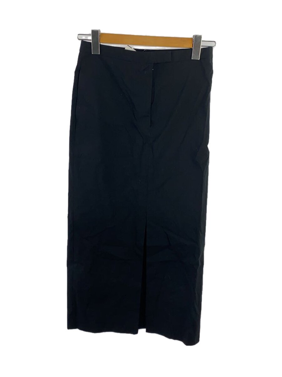 【中古】YLEVE◆ロングスカート/0/コットン/BLK/168-4130049//【レディースウェア】