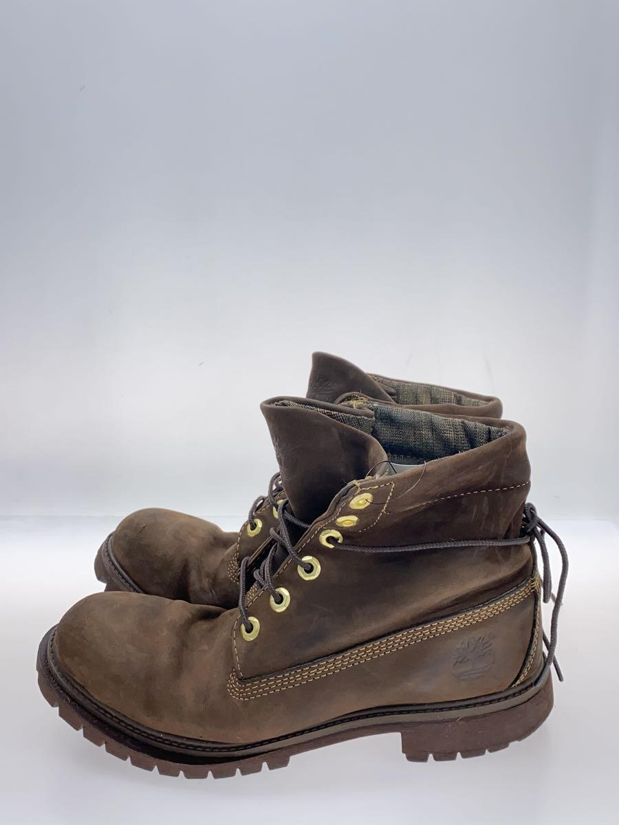 【中古】Timberland◆レースアップブーツ/--/BRW【シューズ】