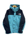 【中古】THE NORTH FACE◆MOUNTAIN LIGHT JACKET_マウンテンライトジャケット/S/ナイロン/BLU【メンズウェア】
