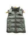 【中古】TATRAS◆ダウンベスト/2/ウール/GRY/無地/LTA18A4572/ファー欠品//【レディースウェア】