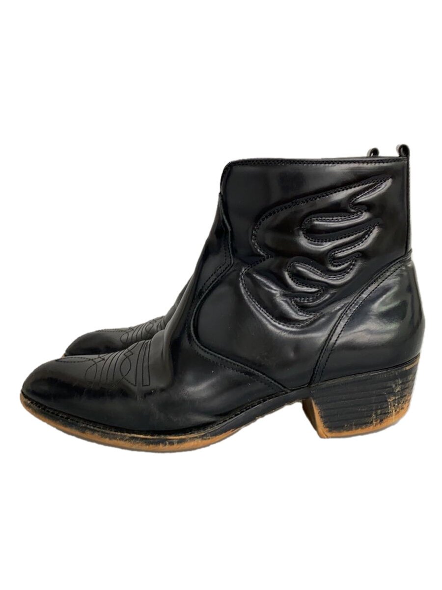 Western - 【中古】TEXAS◆ウェスタンブーツ/--/BLK【シューズ】