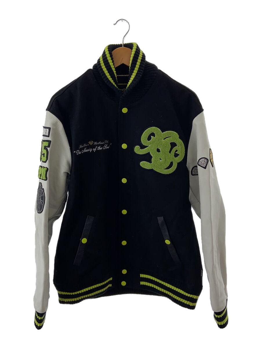 【中古】SEVEN UNION×XANTHOUS T.C./スタジャン/L/ウール/BLK【メンズウェア】