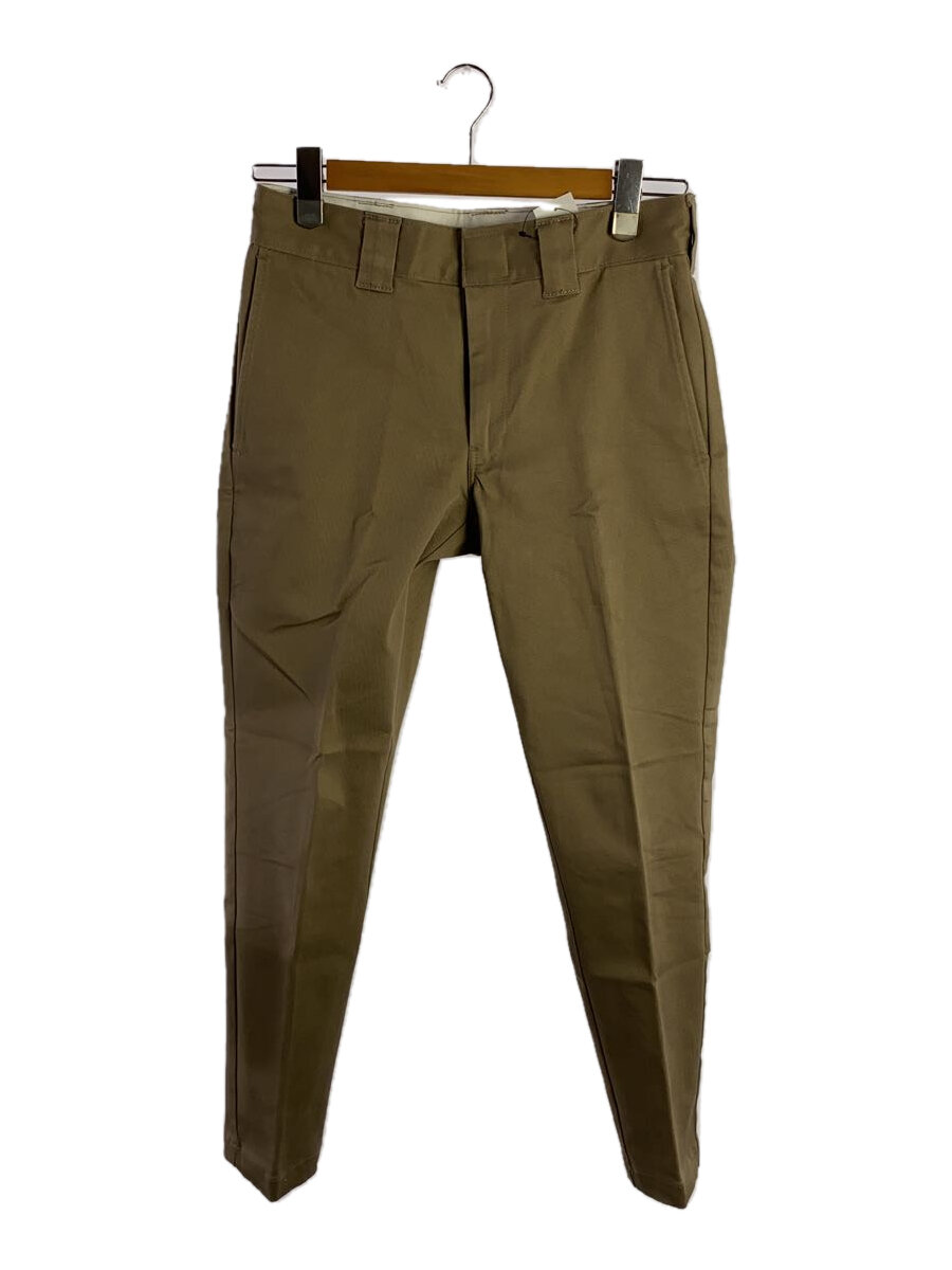【中古】DICKIES◆Stretch Cotton Slim Pants/30/コットン/ベージュ/194M40RH01【メンズウェア】