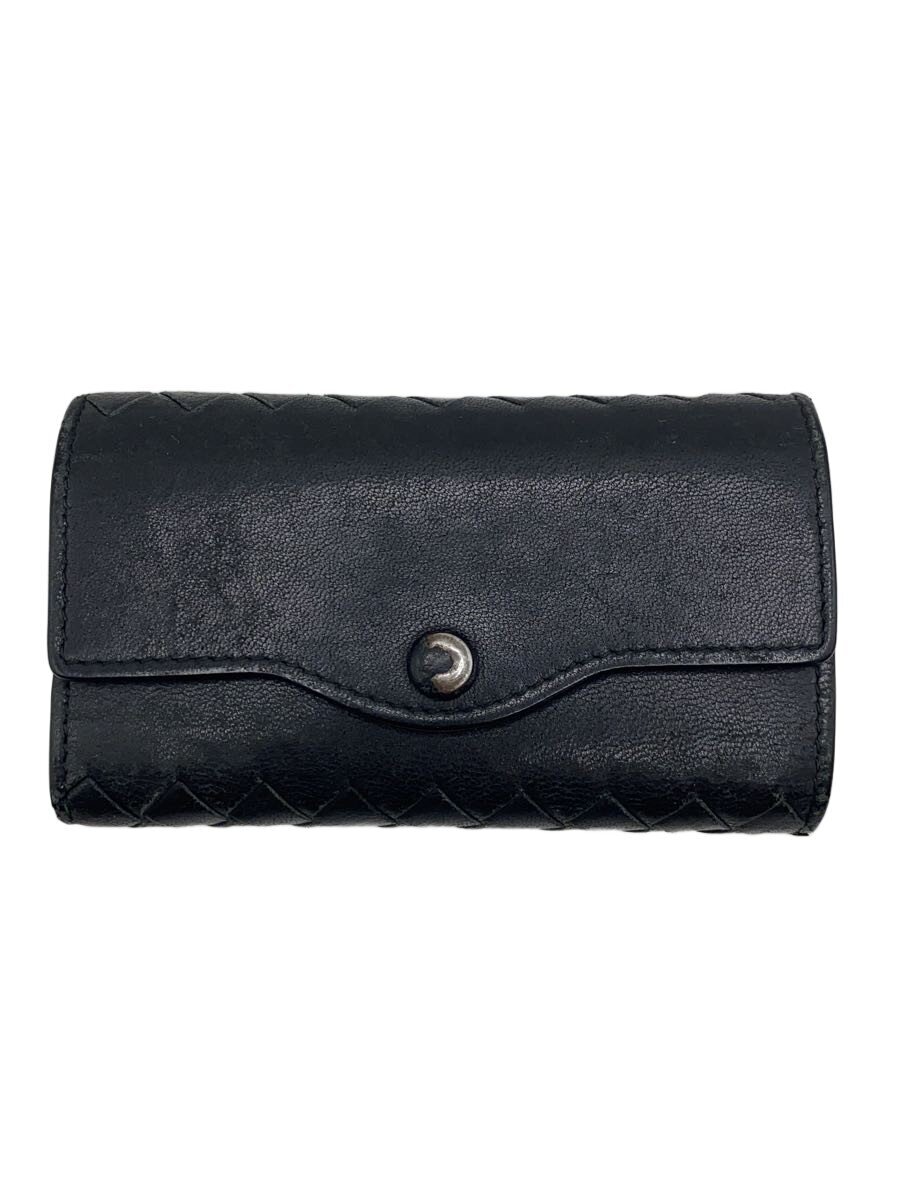 【中古】BOTTEGA VENETA◆キーケース/--/BLK/メンズ【服飾雑貨他】