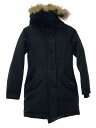 CANADA GOOSE◆18AW/ROSSCLAIR PARKA/ダウンジャケット/XS/ポリエステル/ブラック/9910400053