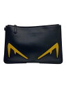 【中古】FENDI◆セカンドバッグ/--/BLK/7N0078【バッグ】