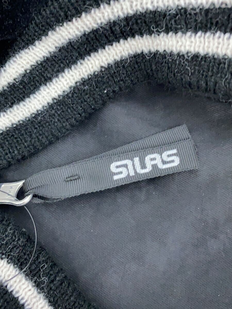 【中古】SILAS◆SILAS/ブルゾン/L/コットン/ブラック110243021003//【メンズウェア】