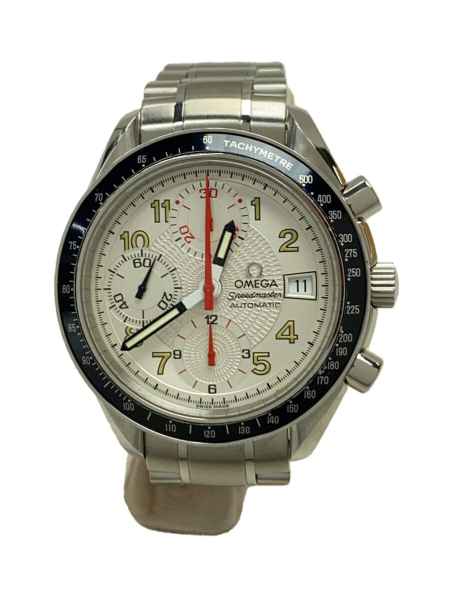 【中古】OMEGA◆自動巻/スピードマスター/アナログ/ステンレス/SLV/202407WOH済/20240818日差-1【服飾雑貨他】