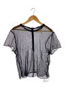 【中古】Sue UNDERCOVER◆半袖カットソー/2/コットン/ブラック/SUW1405【レディースウェア】