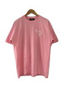 【中古】p(R)ojectR/Heart P SS Tee/Tシャツ/XL/コットン/PNK【メンズウェア】(4)