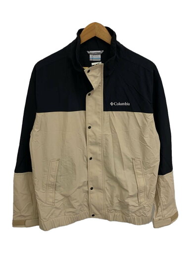 【中古】Columbia◆ナイロンジャケット/S/ナイロン/BEG/無地/PM0696【メンズウェア】 【中古】Columbia◆ナイロンジャケット/S/ナイロン/BEG/無地/PM0696【メンズウェア】