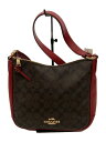 【中古】COACH◆ショルダーバッグ/PVC/BRW/D2123-C1649【バッグ】