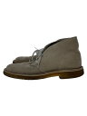 【中古】Clarks◆ブーツ/US7.5/KHK/31695【シューズ】(4)