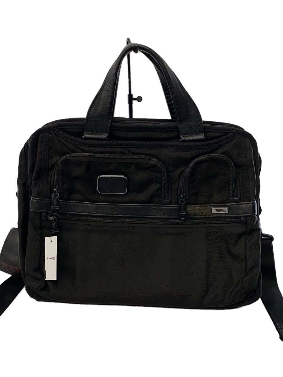 TUMI - 【中古】TUMI◆ブリーフケース/ナイロン/BLK/26145D2【バッグ】