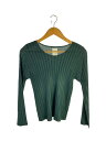 【中古】PLEATS PLEASE ISSEY MIYAKE◆24AW/RIB PLEATS OCTOBER/ポリエステル/GRN/PP43FK331【レディー...