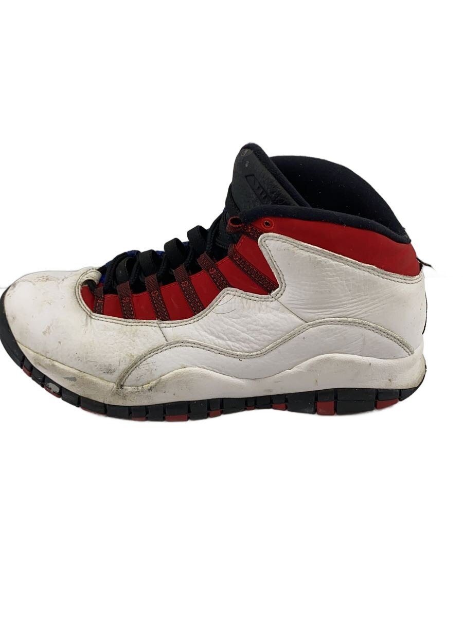 NIKE◆AIR JORDAN 10 RETRO/エアジョーダンレトロ/ホワイト/310805-160/27.5cm/WHT