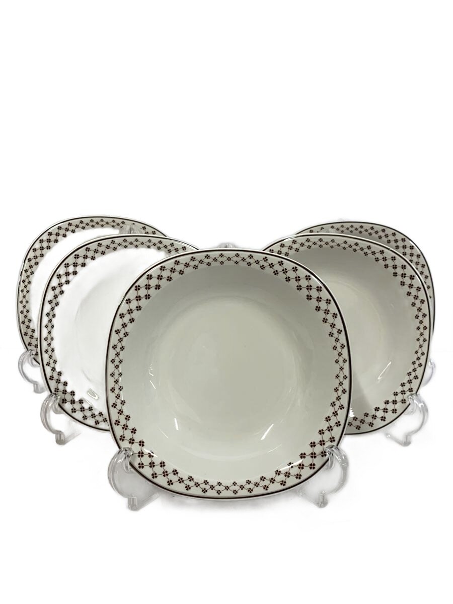 【中古】Noritake◆皿/バーサトーン/クローバー/5点セット【キッチン用品】
