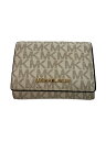 【中古】MICHAEL KORS◆財布/--/WHT/レディース/35T2GTVE2B/マイケルコース/白/ホワイト/【服飾雑貨他】(4)