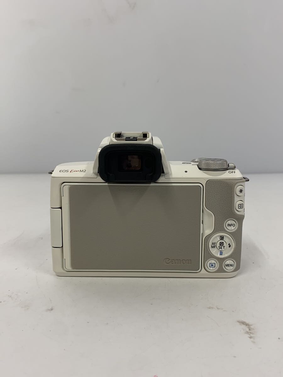 【中古】CANON◆デジタル一眼カメラ EOS Kiss M2 ダブルズームキット【カメラ】