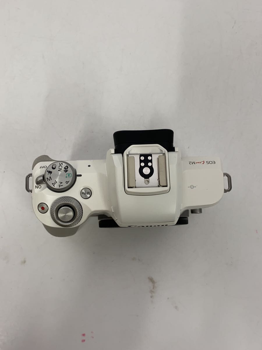 【中古】CANON◆デジタル一眼カメラ EOS Kiss M2 ダブルズームキット【カメラ】