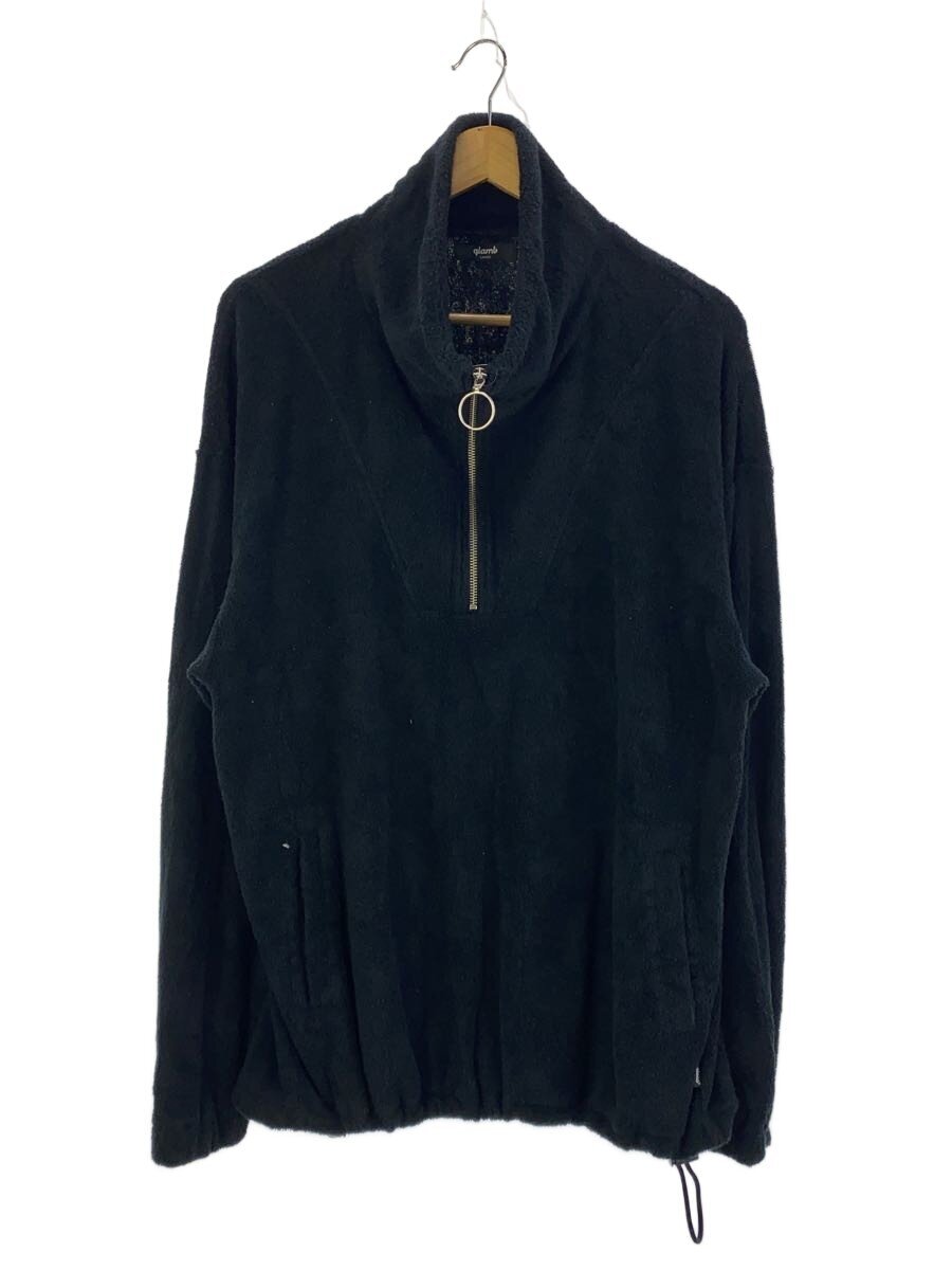 【中古】glamb◆スウェット/L/コットン/BLK/GB0122/CS05【メンズウェア】