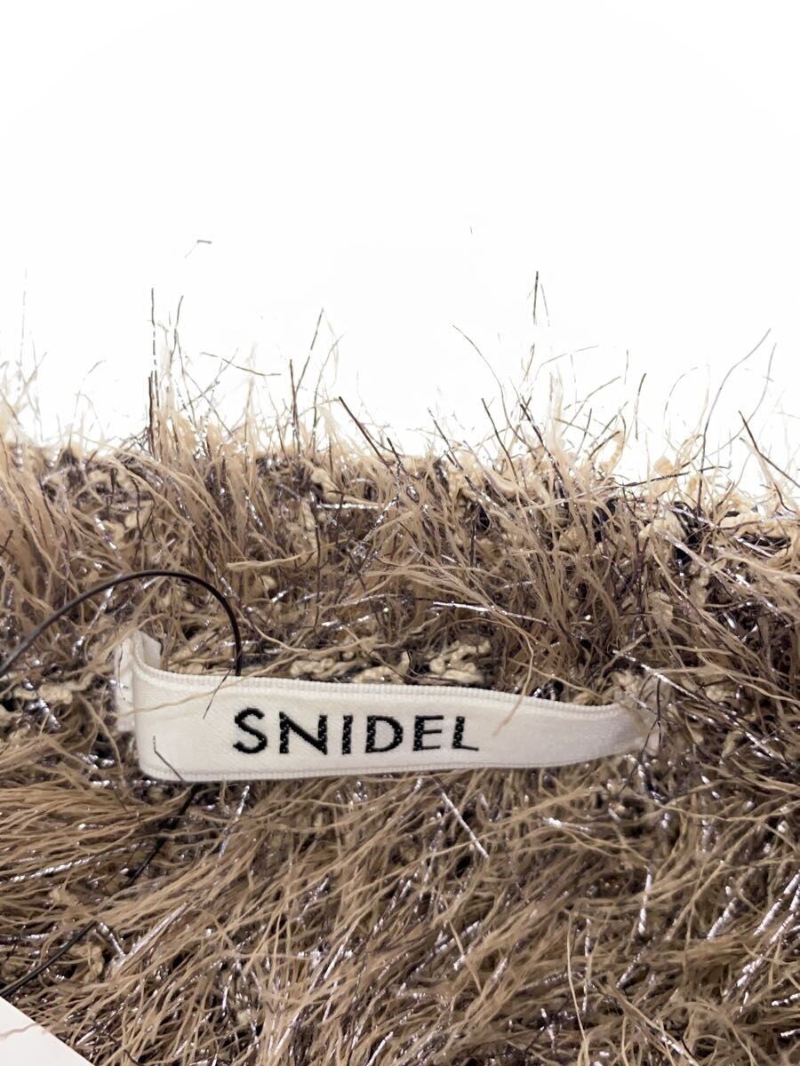 【中古】SNIDEL◆セーター(厚手)/one/ポリエステル/BEG/無地/SWNT234205【レディースウェア】 3