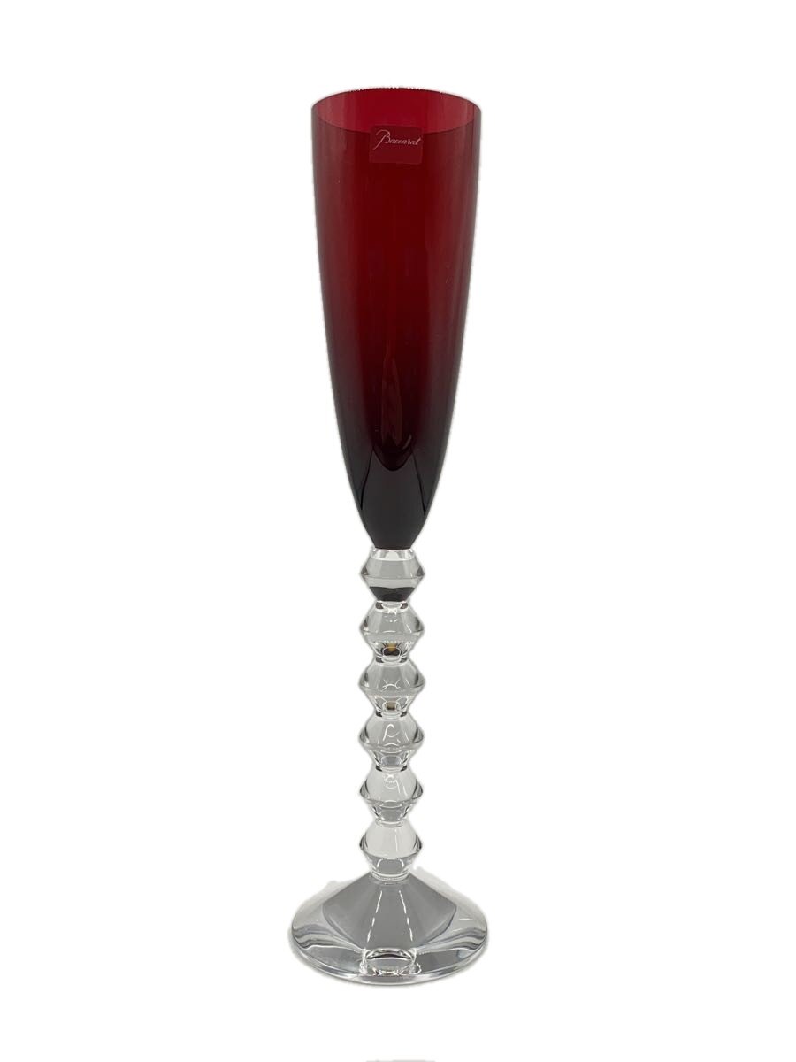 【中古】Baccarat◆グラス/RED/バカラベガフォルテッシモフルートグラス【キッチン用品】