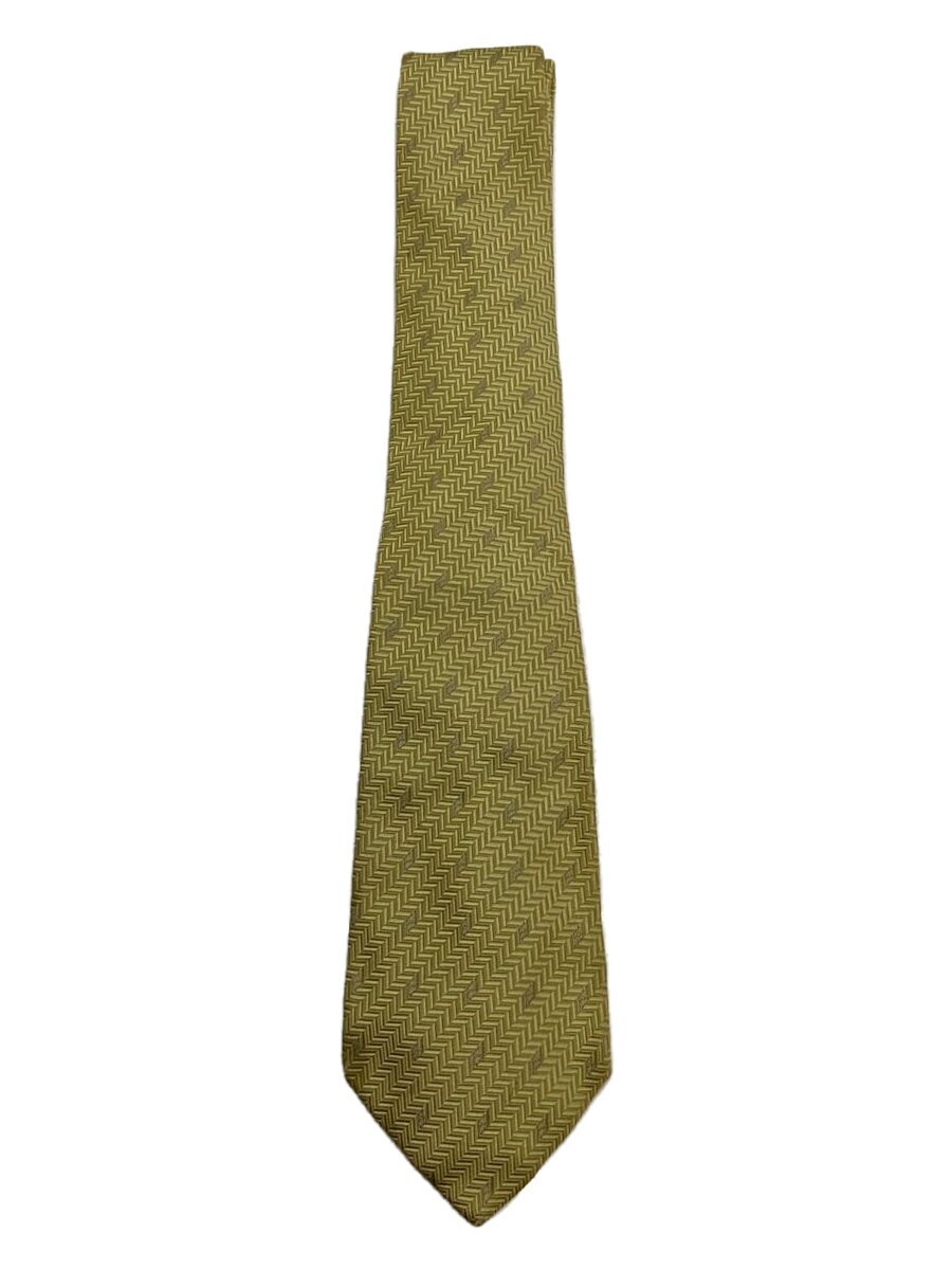 FENDI - 【中古】FENDI◆フェンディ/ネクタイ/シルク/グリーン/総柄/メンズ【服飾雑貨他】
