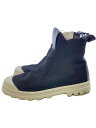 【中古】STONE ISLAND◆Shadow Project/CXADO6619/サイドゴアブーツ/42/BLK/キャンバス【シューズ】
