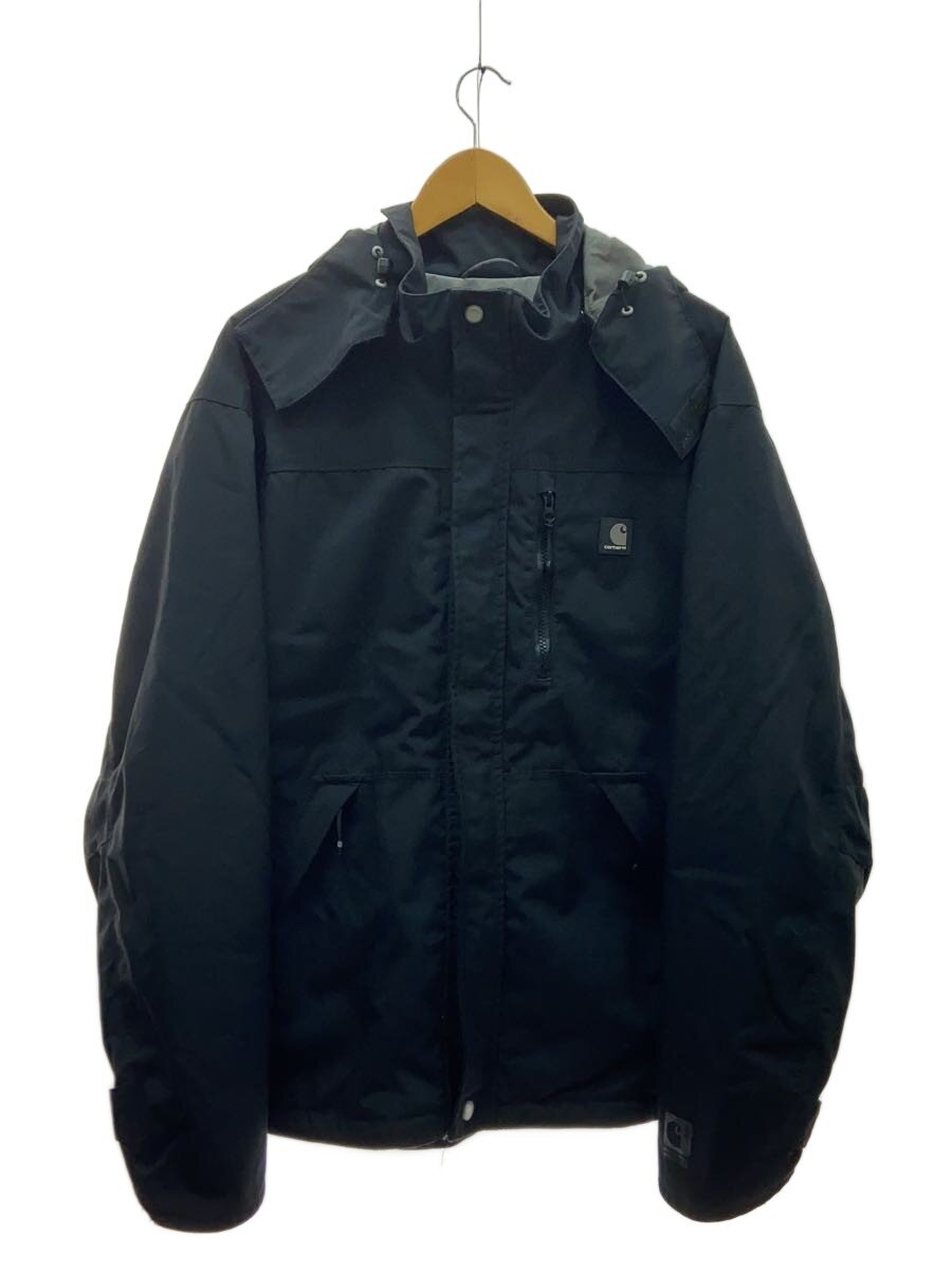Carhartt◆SHORELINE WATERPROOF BREATHABLE JACKET/ジャケット/XL/ナイロン/BLK