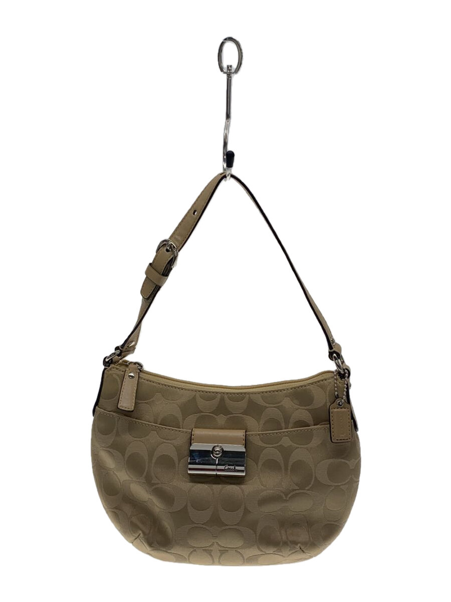 【中古】COACH◆シグネチャーショルダー【バッグ】