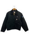 【中古】Carhartt◆ジャケット/M/コットン/BLK/J001//【メンズウェア】