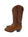 【中古】TONY LAMA◆ウェスタンブーツ/US6/BRW/レザー【シューズ】
