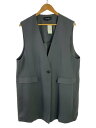 【中古】UNTITLED◆23ss/ジレベスト/ポリエステル/GRN/bb153-45101jj【レディースウェア】(4)