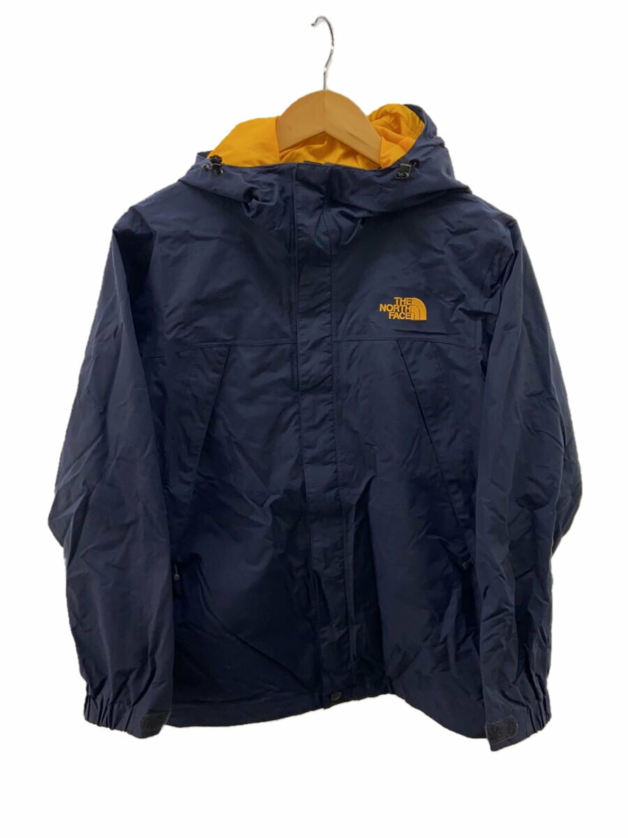 【中古】THE NORTH FACE◆SCOOP JACKET_スクープジャケット/S/ナイロン/NVY/無地【メンズウェア】