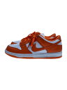 【中古】NIKE◆DUNK LOW SP/ダンク ロー SP/オレンジ/CU1726-101/27cm/ORN/レザー//【シューズ】