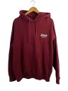 【中古】X-LARGE◆パーカー/L/コットン/ボルドー【メンズウェア】
