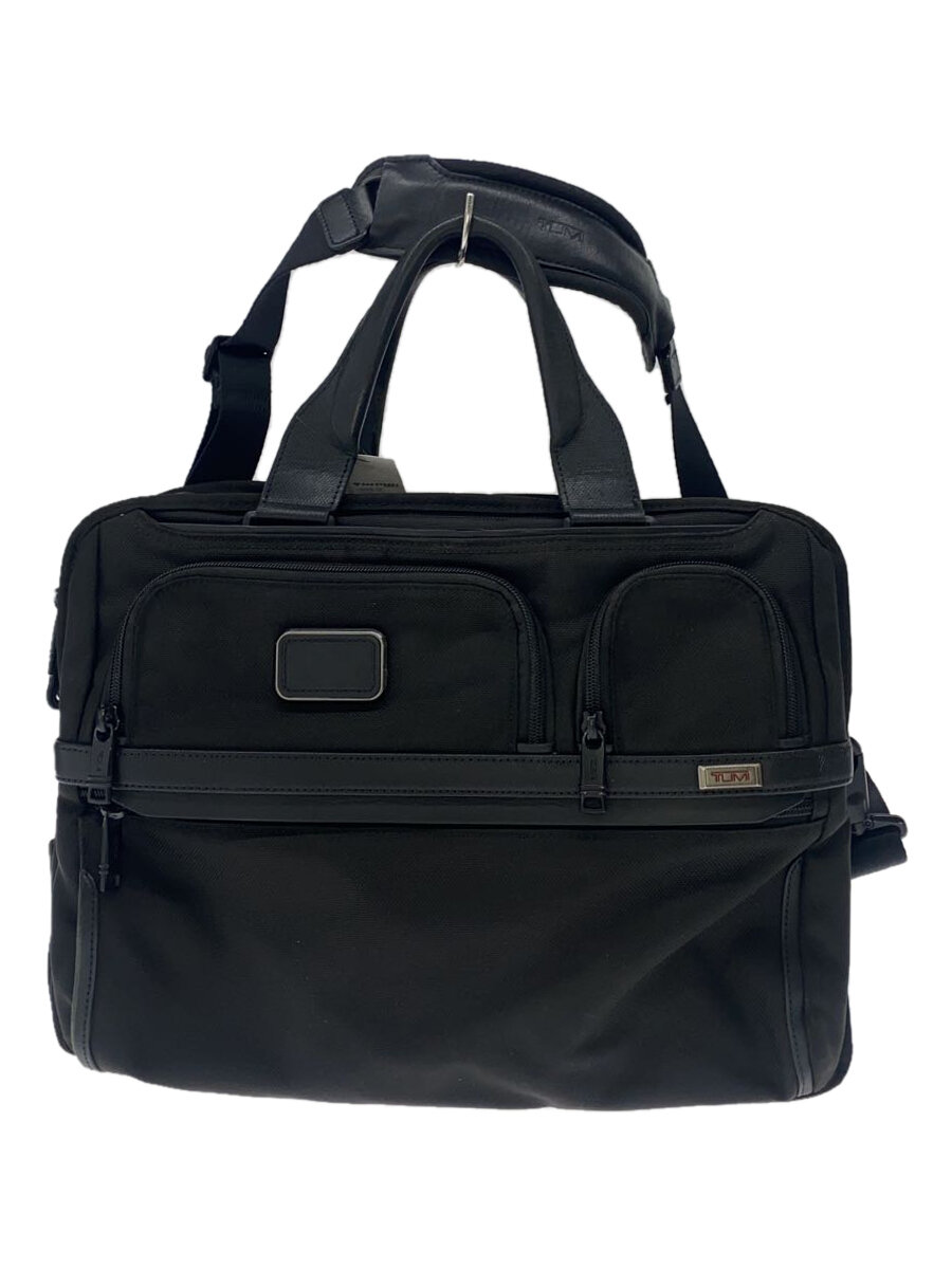 TUMI - 【中古】TUMI◆ALPHA3/ブリーフケース/--/BLK/無地【バッグ】