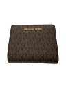 【中古】MICHAEL KORS◆2つ折り財布/--/総柄/レディース/AV-2206【服飾雑貨他】