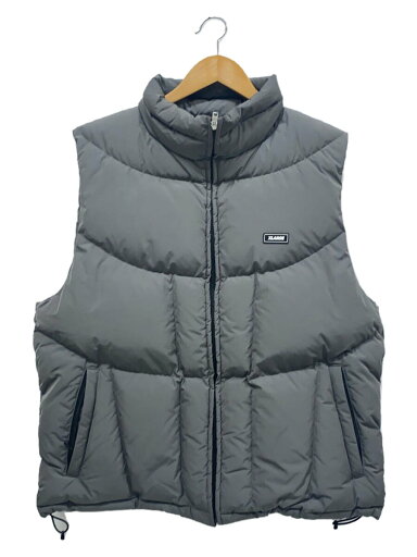 【中古】X-LARGE◆ダウンベスト/L/ポリエステル/GRY/101244021010【メンズウェア】 【中古】X-LARGE◆ダウンベスト/L/ポリエステル/GRY/101244021010【メンズウェア】