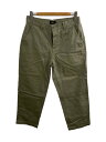 【中古】HUF◆ボトム/32/コットン/KHK/無地【メンズウェア】