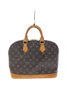 【中古】LOUIS VUITTON◆アルマ_モノグラム・キャンバス_BRW/PVC/BRW【バッグ】