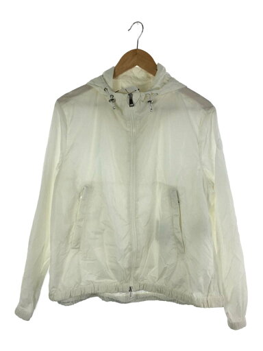 【中古】MONCLER◆ナイロンジャケット/2/ナイロン/WHT/H10931A00097【レディースウェア】 【中古】MONCLER◆ナイロンジャケット/2/ナイロン/WHT/H10931A00097【レディースウェア】