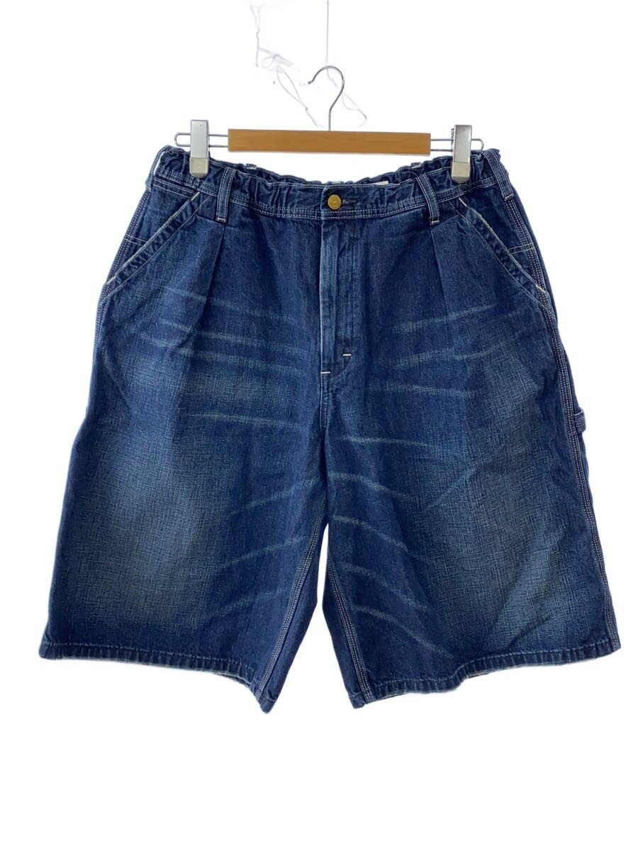 【中古】Lee◆バギーショーツ/ショートパンツ/M/デニム/IDG/無地/LM7318【メンズウェア】