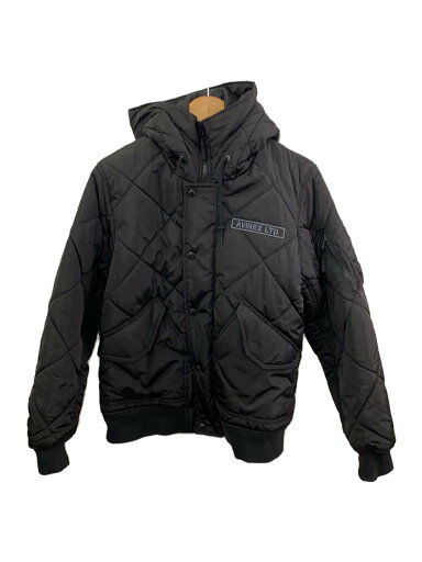 【中古】AVIREX◆ブルゾン/M/ポリエステル/BLK/無地/6112175【メンズウェア】 【中古】AVIREX◆ブルゾン/M/ポリエステル/BLK/無地/6112175【メンズウェア】