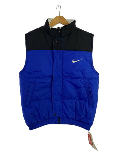 【中古】NIKE◆ボーイズサイズ/ダウンベスト/--/ナイロン/BLU【メンズウェア】 【中古】NIKE◆ボーイズサイズ/ダウンベスト/--/ナイロン/BLU【メンズウェア】