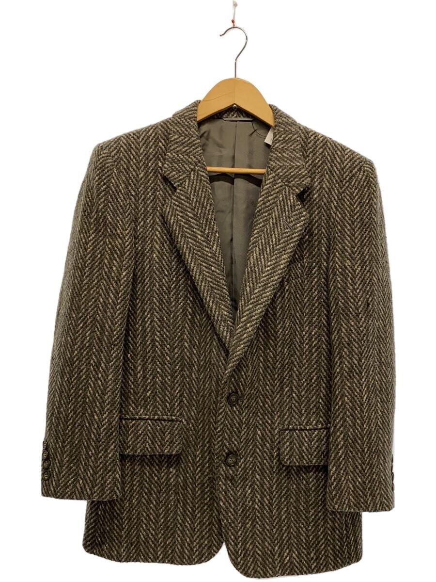 【中古】Christian Dior MONSIEUR◆テーラードジャケット/L/ウール/KHK【メンズウェア】